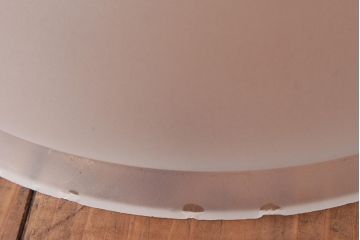 アンティーク照明　フランスヴィンテージ　凝ったデザインの高級感漂うシャンデリア(4灯、天井照明、吊り下げ照明、ビンテージ)(R-037585)