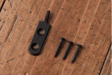ビンテージ照明　真鍮製　ガラスドロップがおしゃれなフランスヴィンテージのウォールランプ(壁掛けシャンデリア、壁付け照明)(R-037589)
