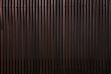 アンティーク建具　当店オリジナルガラス　裏ガラス入り　幅狭　上手物　万本格子戸4枚セット(建具、引き戸)(R-037592)