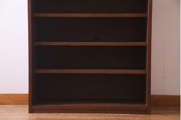 ラフジュ工房オリジナル　アンティーク古建具リメイク　和レトロな組子引き戸の重ねキャビネット(収納棚、戸棚、書院戸)(R-037601)