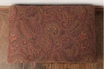 ビンテージ家具　和製　オリエンタル模様がおしゃれなオットマン(スツール、ヴィンテージ)(R-037616)