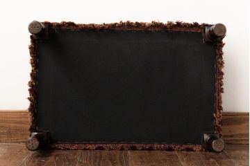 ビンテージ家具　和製　オリエンタル模様がおしゃれなオットマン(スツール、ヴィンテージ)(R-037616)