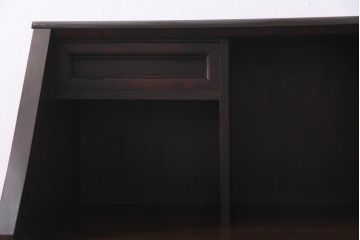 ヴィンテージ家具　民芸家具　国産　上質な作りが魅力のライティングビューロー(簿記机、机、ビンテージ)(R-037620)