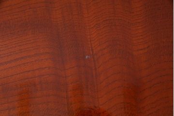 ビンテージ家具　総ケヤキ材　美しい杢目が楽しめる上品な座卓(ローテーブル)(R-037621)