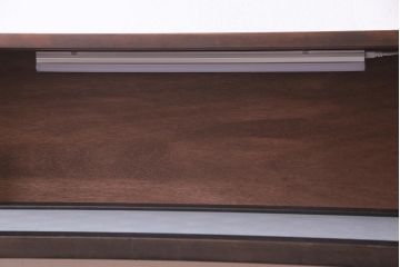 ラフジュ工房オリジナル　欄間リメイク　両面ガラス　横長　凝ったデザインの組子がおしゃれな壁付け照明(ウォールランプ)(R-037626)