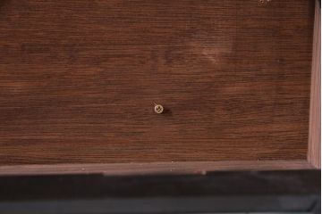 ラフジュ工房オリジナル　欄間リメイク　片面ガラス　横長　凝ったデザインの組子がおしゃれな壁付け照明(ウォールランプ)(R-037627)
