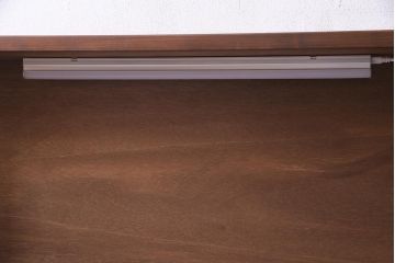 ラフジュ工房オリジナル　欄間リメイク　両面ガラス　横長　凝ったデザインの組子がおしゃれな壁付け照明(ウォールランプ)(R-037628)