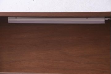 ラフジュ工房オリジナル　欄間リメイク　片面ガラス　横長　凝ったデザインの組子がおしゃれな壁付け照明(ウォールランプ)(R-037629)