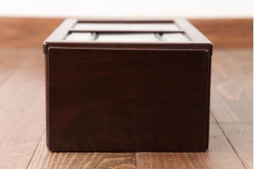 アンティーク雑貨　ドイツ　キンツレ(KIENZLE)　シンプルモダンな手巻き式振り子時計(柱時計、掛け時計、古時計)(R-037643)
