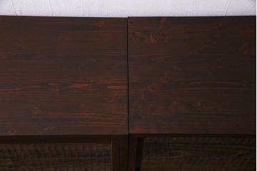 ラフジュ工房オリジナル　アンティーク建具リメイク　和の風情漂う重ね戸棚(書院戸、組子、キャビネット)(R-037653)