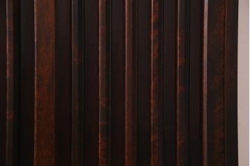 中古　松本民芸家具　落ち着いた佇まいのC型下駄箱(収納棚)(定価約23万5千円)(R-037657)