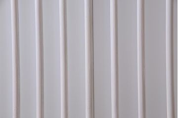 アンティーク家具　昭和初期　すりガラス　ナチュラルインテリアにぴったりなペイントガラス戸2枚セット(引き戸、建具)(R-037671)