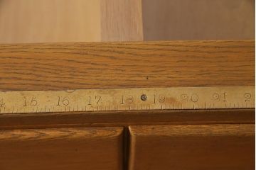 アンティーク家具　イギリスアンティーク　レトロでスタイリッシュなシャツケース(ガラスケース、ショーケース)(R-037685)