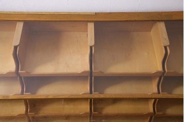 アンティーク家具　イギリスアンティーク　レトロでスタイリッシュなシャツケース(ガラスケース、ショーケース)(R-037685)