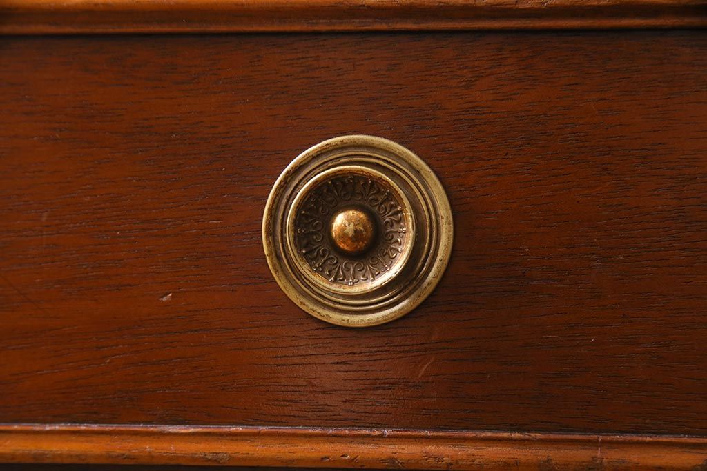 中古　DREXEL HERITAGE JAPAN(ドレクセルヘリテイジ・ジャパン)　Triune(トライユン)　デスク(机、在宅ワーク、在宅用)(定価約75万円)(R-037688)