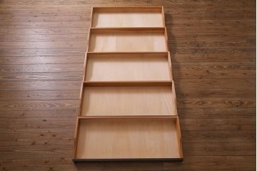 中古　ヴィンテージ家具　永田良介商店　クラシカルな衣装盆付き和タンス(洋服タンス、引き出し、ビンテージ)(定価約89万円)(R-037692)