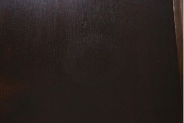 レトロ家具　ちゃぶ台リメイク　栓材　味のあるシンプルなセンターテーブル(ローテーブル)(R-037694)