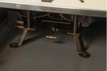 昭和レトロ雑貨　SEIKO(セイコー)　手巻き式　インダストリアルな掛け時計(柱時計、振り子時計、古時計)(R-037696)
