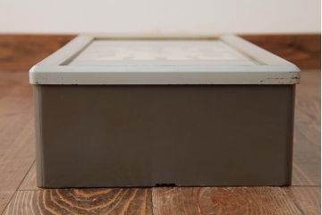 昭和レトロ雑貨　SEIKO(セイコー)　手巻き式　インダストリアルな掛け時計(柱時計、振り子時計、古時計)(R-037696)