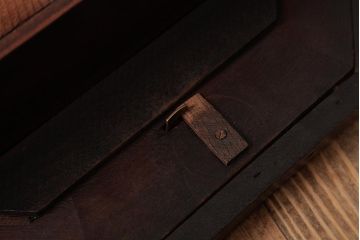 アンティーク雑貨　E.N.WELCH(ウェルチ)　電池式　PENDULUM OCTAGON　八角合長　掛け時計(振り子時計、柱時計)(R-037698)