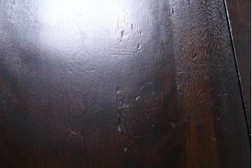 中古　松本民芸家具　上品な雰囲気漂うライティングビューロー(デスク、机、在宅ワーク、在宅用棚)(R-037701)