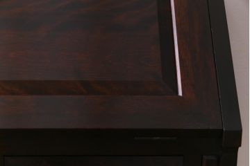 中古　松本民芸家具　上品な雰囲気漂うライティングビューロー(デスク、机、在宅ワーク、在宅用棚)(R-037701)