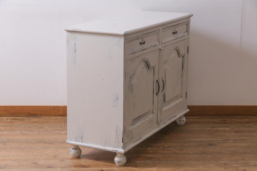 シャビーシックなキャビネット　リメイク品 シャビーシックなキャビネット リメイク品 シャビーシックな