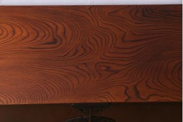 中古　岩谷堂箪笥　棚板リメイク　衣装盆付き　2WAYタンス(キャビネット、サイドボード、チェスト、収納棚)(R-037707)