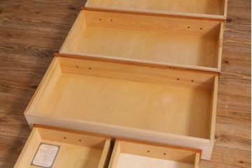 中古　横浜クラシック家具　ダニエル(Daniel)　アーリーアメリカン　ライティングビューロー(デスク、机、在宅ワーク、在宅用チェスト)(R-037715)