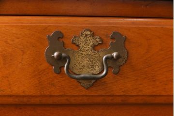 中古　横浜クラシック家具　ダニエル(Daniel)　アーリーアメリカン　ライティングビューロー(デスク、机、在宅ワーク、在宅用チェスト)(R-037715)