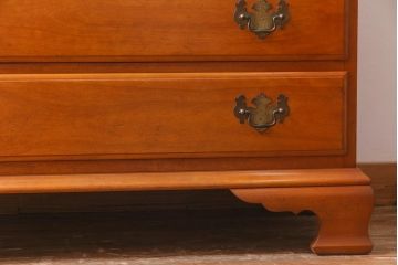 中古　横浜クラシック家具　ダニエル(Daniel)　アーリーアメリカン　ライティングビューロー(デスク、机、在宅ワーク、在宅用チェスト)(R-037715)