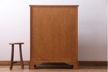 中古　横浜クラシック家具　ダニエル(Daniel)　アーリーアメリカン　ライティングビューロー(デスク、机、在宅ワーク、在宅用チェスト)(R-037715)