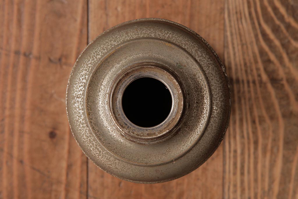 アンティーク雑貨　佐々木硝子　切子ガラスがおしゃれな大正ロマン香るオイルランプ(卓上ランプ、洋燈)(R-037719)