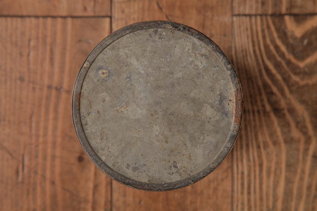 アンティーク雑貨　佐々木硝子　切子ガラスがおしゃれな大正ロマン香るオイルランプ(卓上ランプ、洋燈)(R-037719)