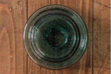 アンティーク雑貨　5分芯　レトロ　乳白色シェードのオイルランプ(吊りランプ、ディスプレイ)(R-037723)