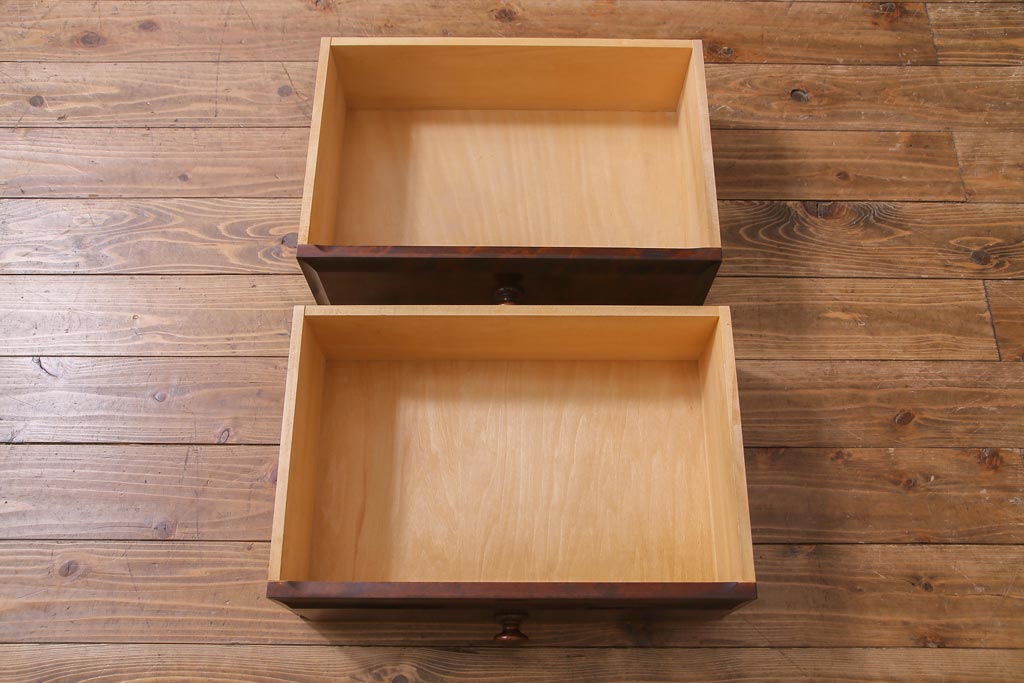 中古　北海道民芸家具　飾り棚にもおすすめなブックケース(本箱、収納棚、キャビネット)(R-037725)