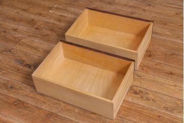 中古　北海道民芸家具　飾り棚にもおすすめなブックケース(本箱、収納棚、キャビネット)(R-037725)