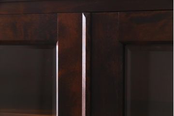 中古　北海道民芸家具　飾り棚にもおすすめなブックケース(本箱、収納棚、キャビネット)(R-037725)