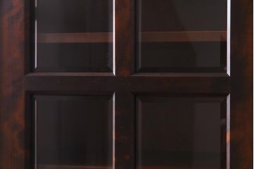 中古　北海道民芸家具　飾り棚にもおすすめなブックケース(本箱、収納棚、キャビネット)(R-037725)