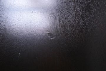 中古　松本民芸家具　シックな色合いが上品なM型両袖机(デスク)(定価62万円)(R-037729)