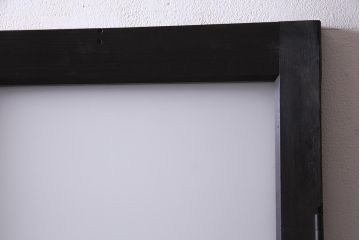 アンティーク建具　当店オリジナルガラス入り　落ち着きのあるレトロなドア(扉、開き戸)(R-037736)