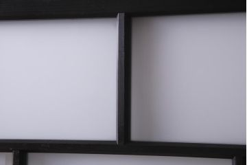 アンティーク建具　当店オリジナルガラス入り　落ち着きのあるレトロなドア(扉、開き戸)(R-037736)