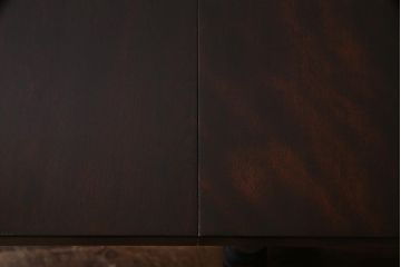 中古　松本民芸家具　M型　上品で落ち着いた雰囲気のバタフライテーブル(エクステンションテーブル、バタフライ卓)(定価約20万円)(R-037748)