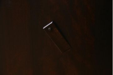 中古　松本民芸家具　M型　上品で落ち着いた雰囲気のバタフライテーブル(エクステンションテーブル、バタフライ卓)(定価約20万円)(R-037748)