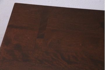 リメイク家具　北海道民芸家具　洗練された佇まいが魅力のリメイクサイドボード(リビングボード、引き出し)(R-037751)