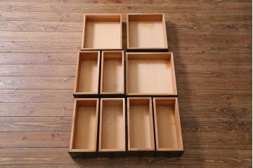 中古　松本民芸家具　洗練された佇まいのC型食器棚(飾り棚、収納棚、キャビネット)(定価約77万円)(R-037754)