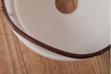 レトロ照明　和製アンティーク　花切子　レトロなデザインが魅力的な吊り下げ照明(R-037759)