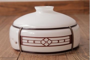 レトロ照明　和製アンティーク　花切子　レトロなデザインが魅力的な吊り下げ照明(R-037759)