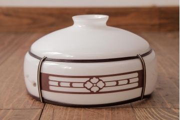 レトロ照明　和製アンティーク　花切子　レトロなデザインが魅力的な吊り下げ照明(R-037759)