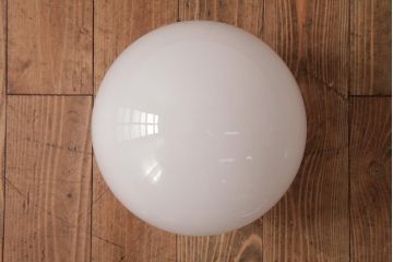 アンティーク照明　昭和初期　ぽってりとしたシルエットが愛らしい吊り下げ照明(天井照明、ペンダントライト)(R-037762)